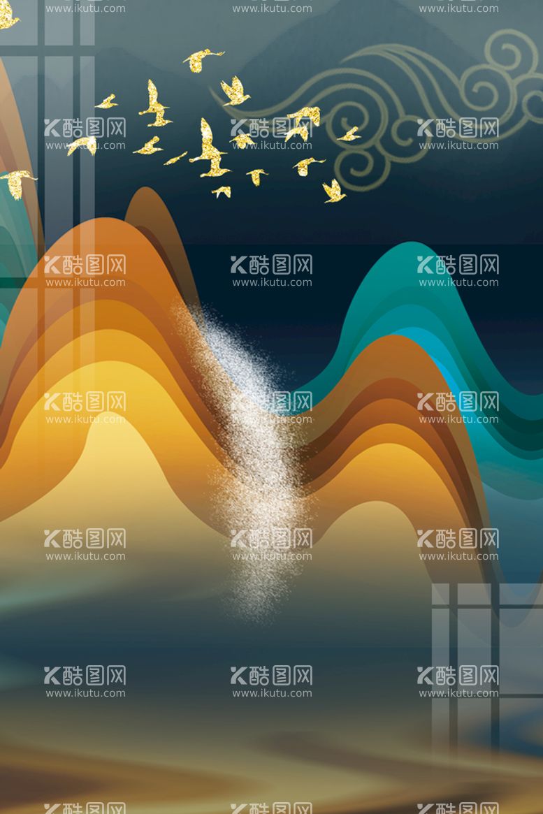 编号：16345011270847442365【酷图网】源文件下载-中国风背景