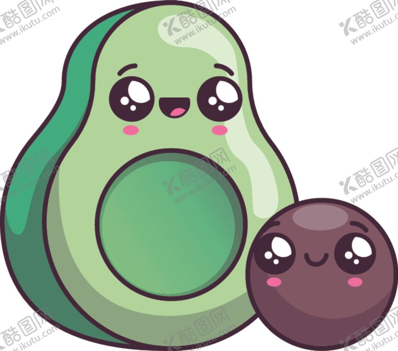 编号：33625209291225361338【酷图网】源文件下载-可爱食物