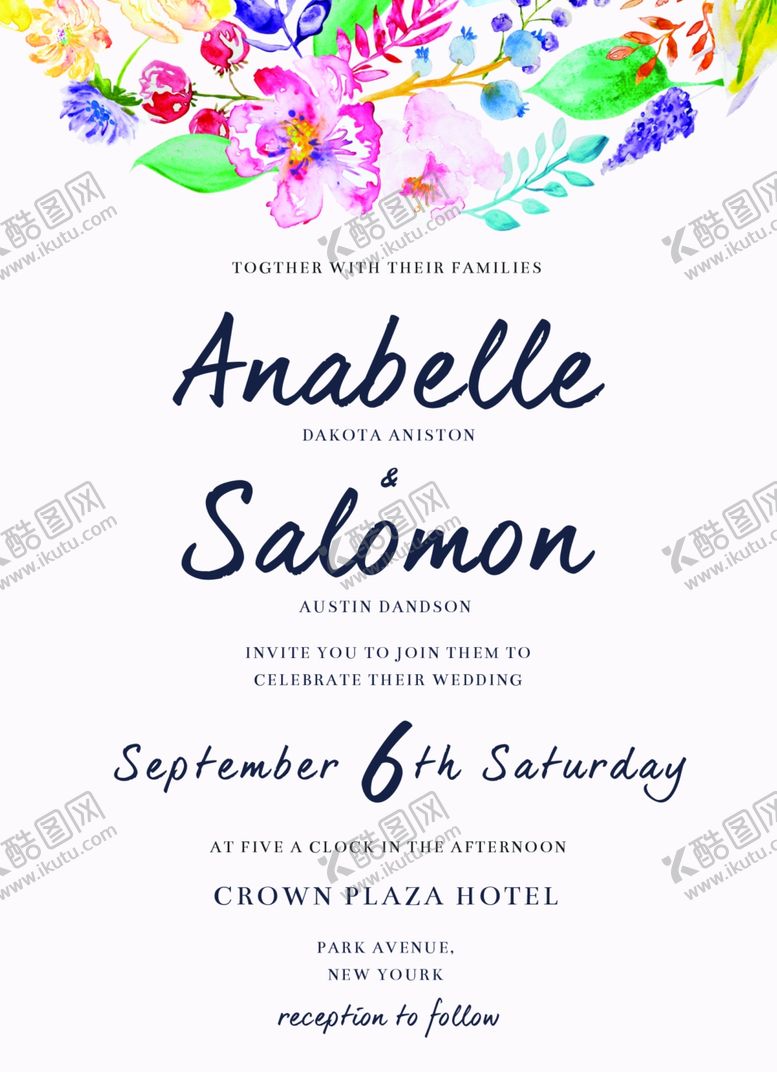 编号：12789009092153093041【酷图网】源文件下载-创意图案邀请函设计