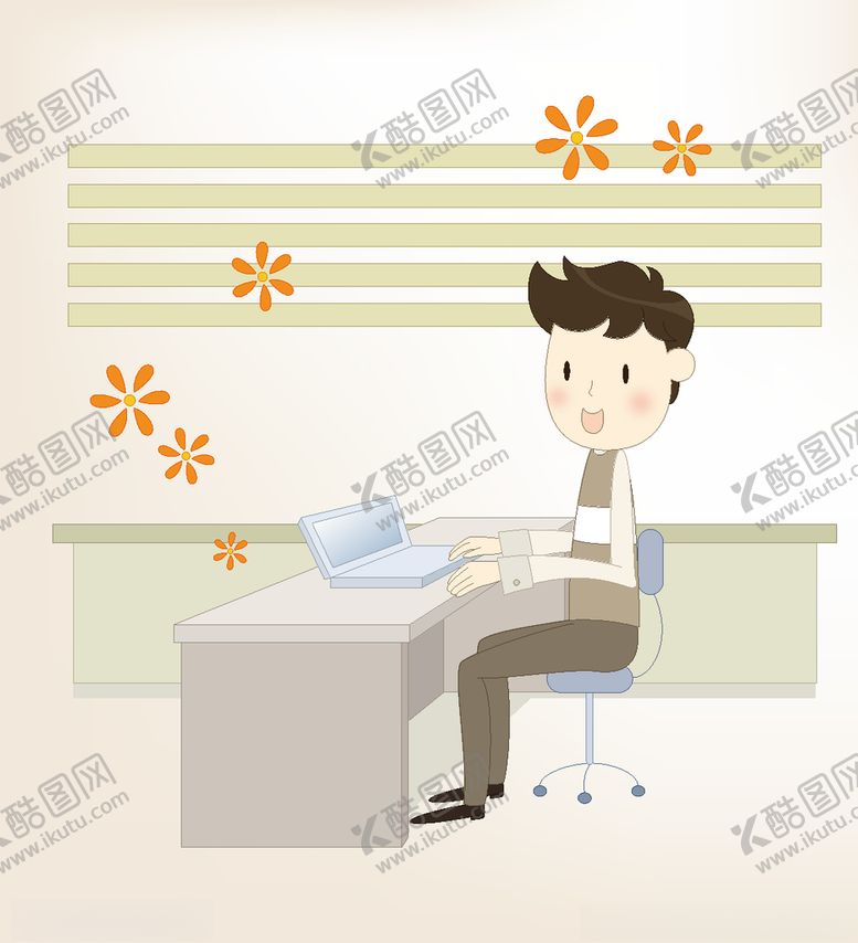 编号：85682207040045523861【酷图网】源文件下载-商务人物漫画动画动漫壁纸