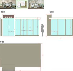 展厅平面设计布置图CDR设计