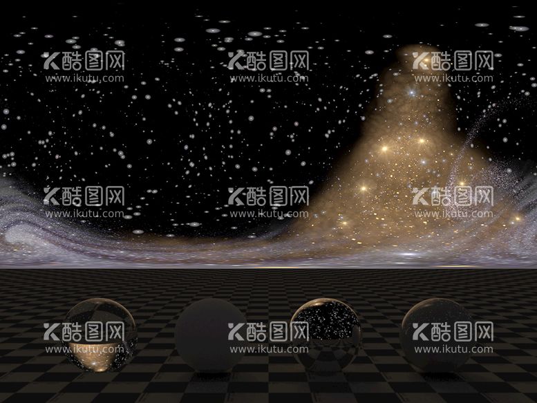 编号：48868911200423208036【酷图网】源文件下载-HDR贴图C4D宇宙星空背景