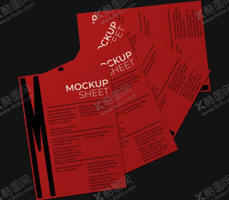 编号：93028709231247412314【酷图网】源文件下载-纸张样机