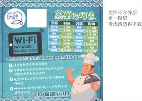 海鲜时间表