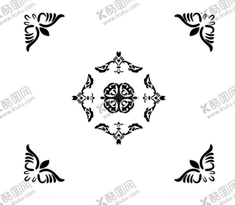 编号：10617201162336096819【酷图网】源文件下载-矢量图花