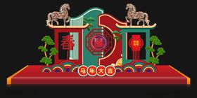 主题美陈装饰摆件