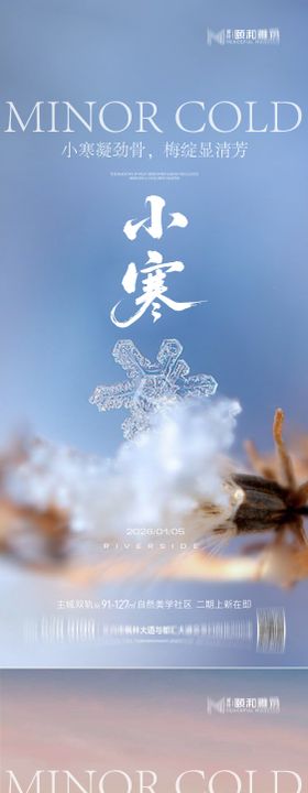 小寒节气海报二十四