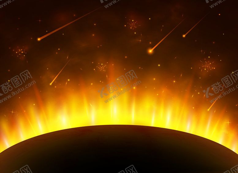 编号：17564310280713012637【酷图网】源文件下载-燃烧星球