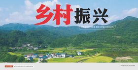 乡村振兴现代农业展板文化