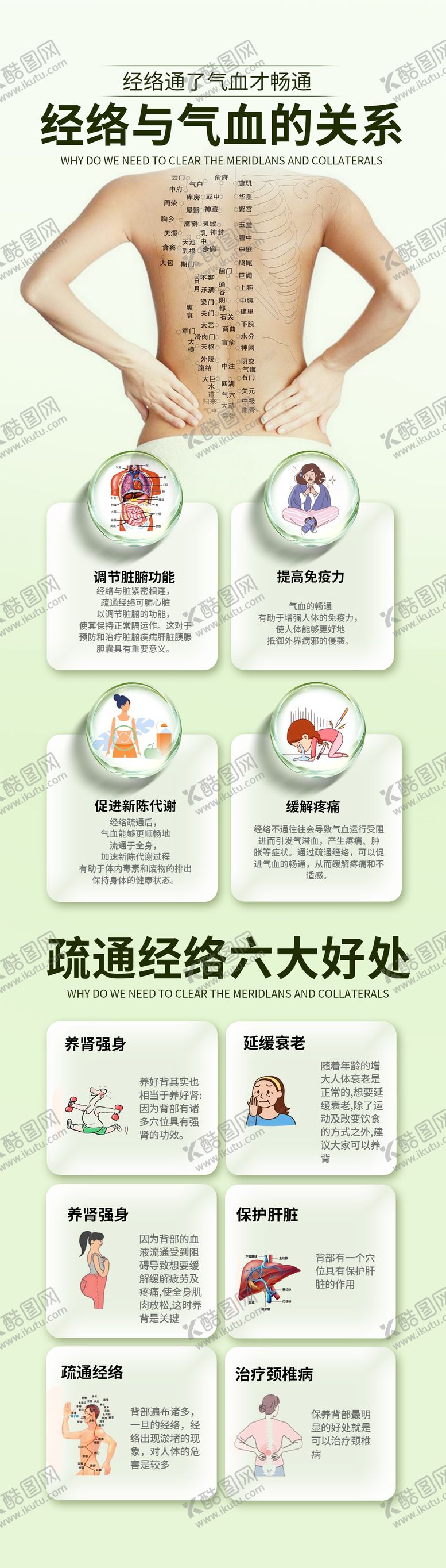 编号：81568006151249038522【酷图网】源文件下载-中医经络调理海报