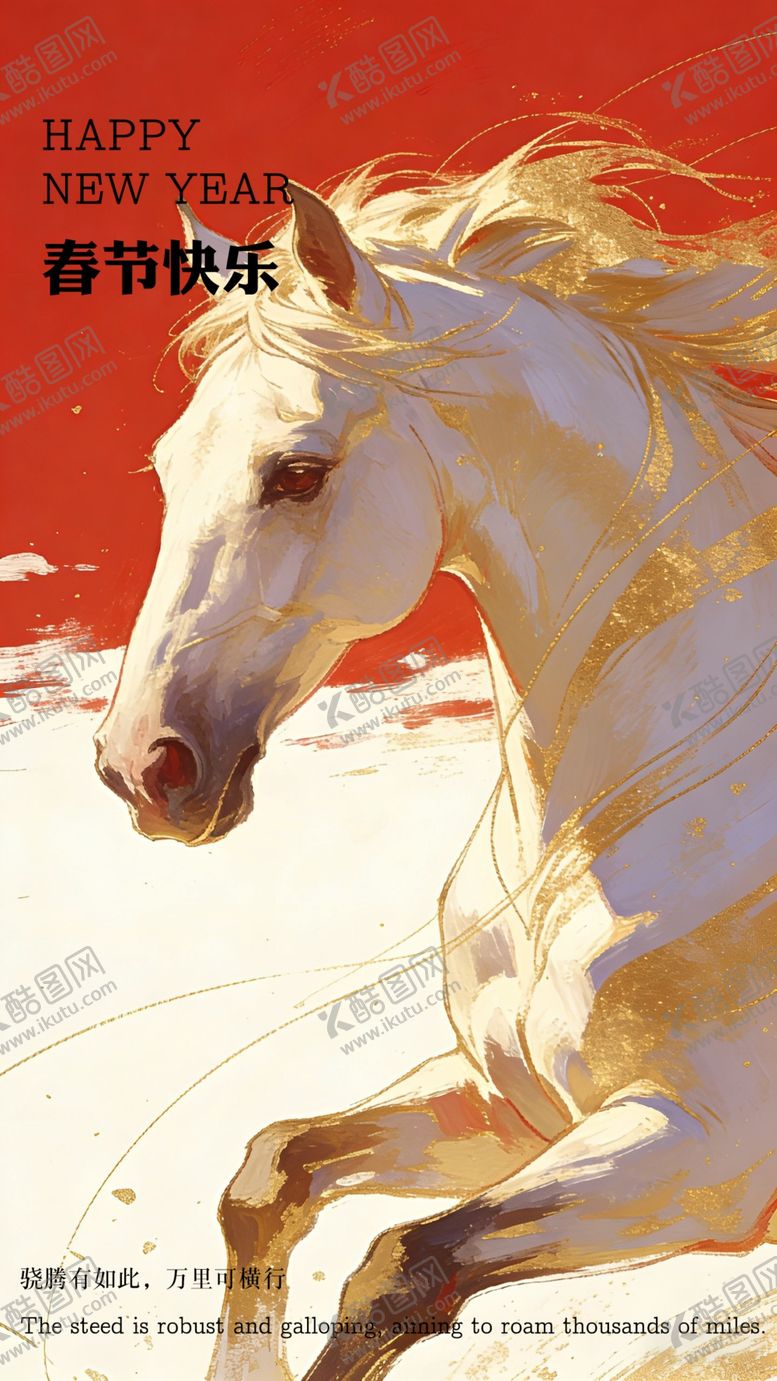 编号：75442804011019381470【酷图网】源文件下载-奔腾的白马