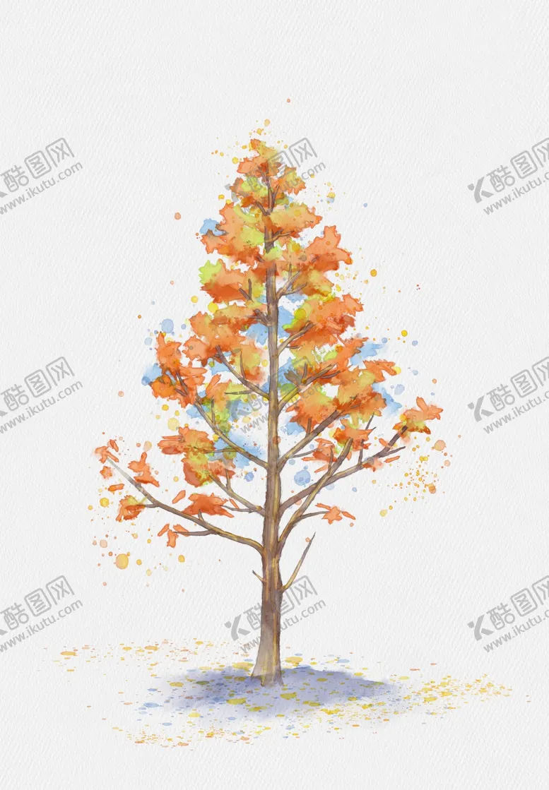 编号：82240902130938292101【酷图网】源文件下载-黄色的树