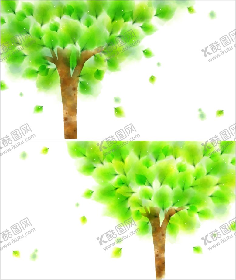 编号：42569207030944517985【酷图网】源文件下载-水彩风景