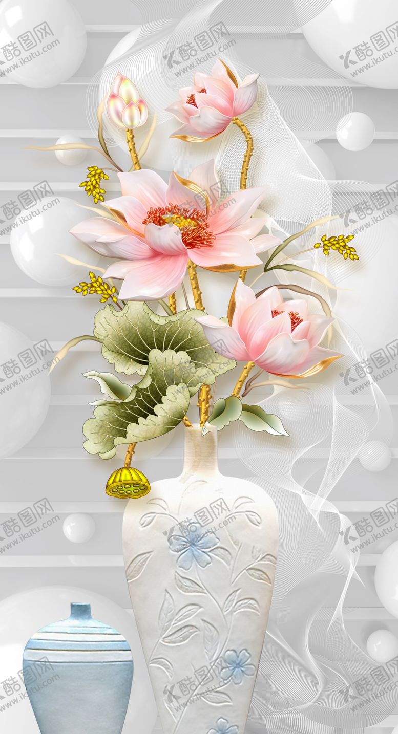 编号：38156704271445161125【酷图网】源文件下载-花卉玄关