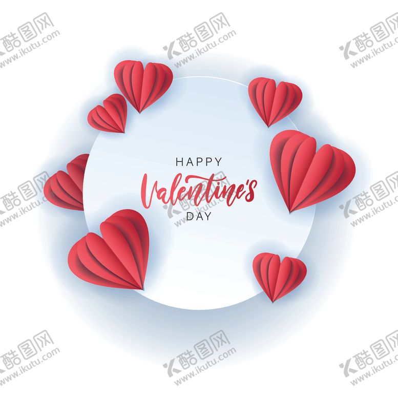 编号：23474409091941281521【酷图网】源文件下载-红色爱心背景