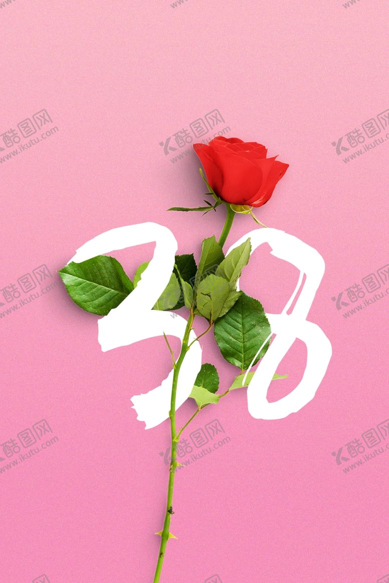 编号：36807211010010487543【酷图网】源文件下载-38女王节海报