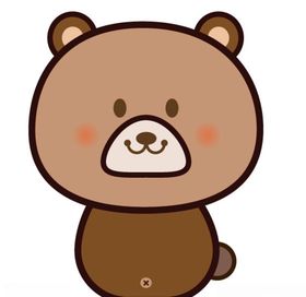 卡通小熊
