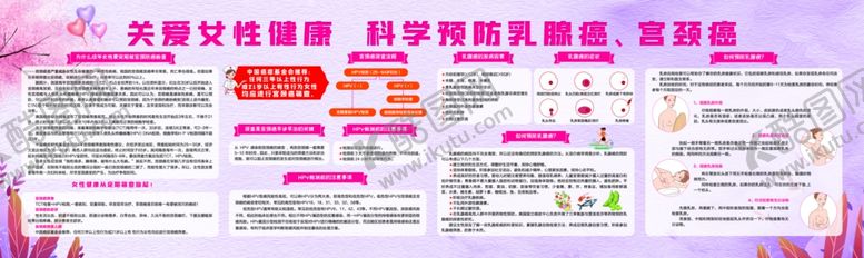 编号：83307709141732581850【酷图网】源文件下载-关爱女性健康科学预防宫颈癌
