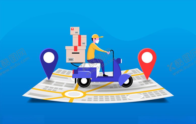 编号：36798909272106016068【酷图网】源文件下载-快递配送