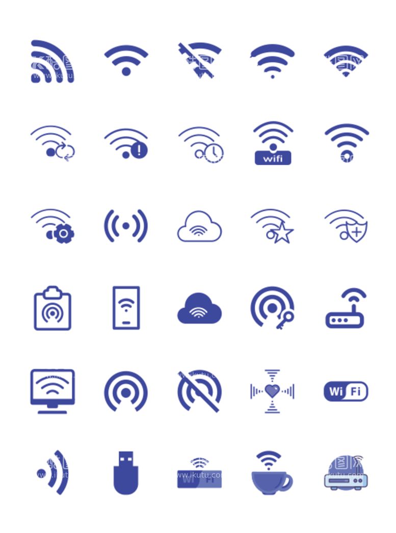 编号：38186701281427031243【酷图网】源文件下载-wifi图标