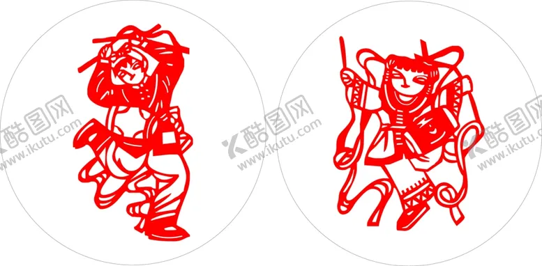 编号：63559403142122463527【酷图网】源文件下载-安塞剪纸腰鼓传统文化