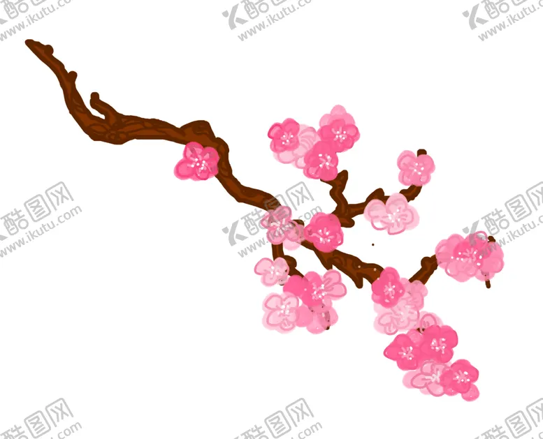 编号：71194202022336223249【酷图网】源文件下载-梅花桃花PNG 