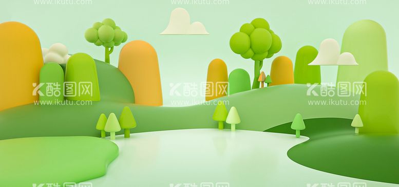 编号：58292112081759326959【酷图网】源文件下载-C4D 广告背景