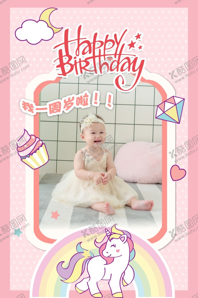 编号：91200909280951399742【酷图网】源文件下载-儿童生日展板