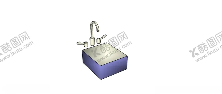 编号：47436004282330173625【酷图网】源文件下载-水槽skp模型