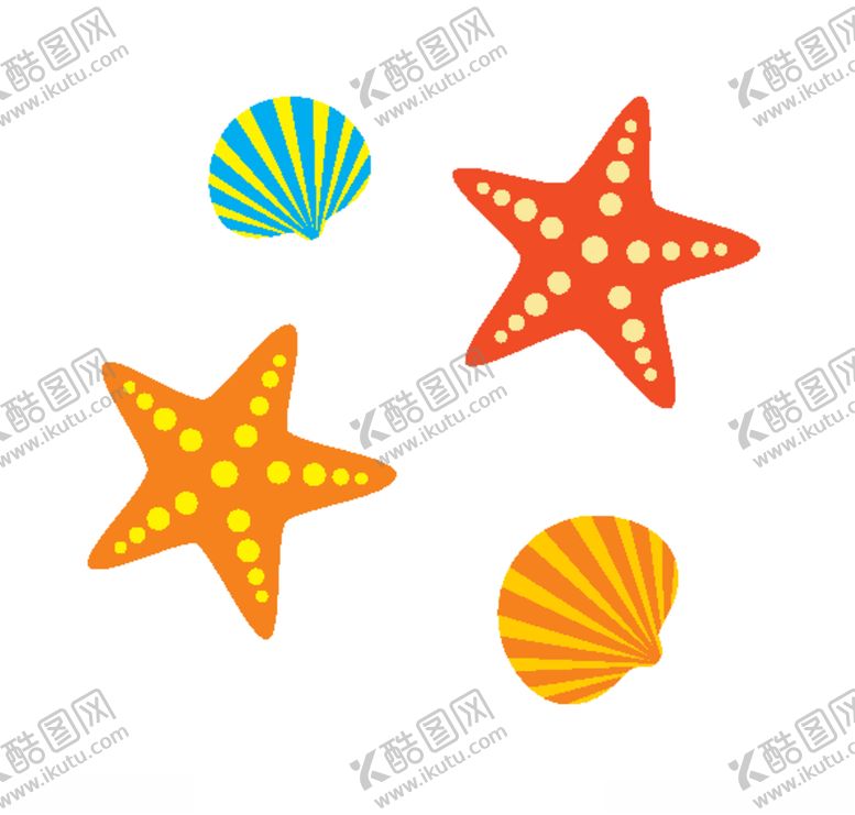 编号：15644405081826211823【酷图网】源文件下载-海星贝壳