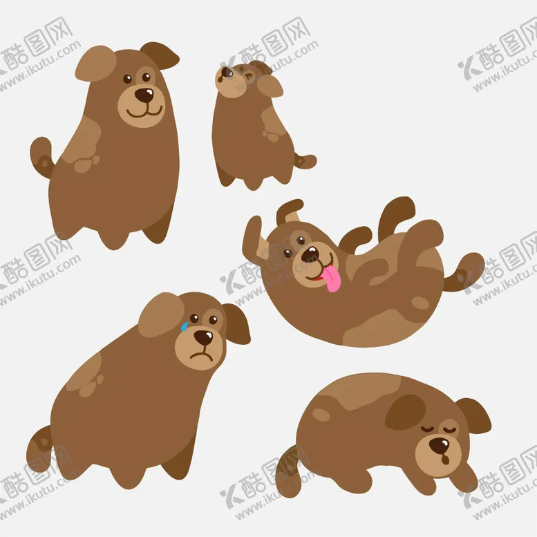编号：32569310251507536645【酷图网】源文件下载-可爱狗狗