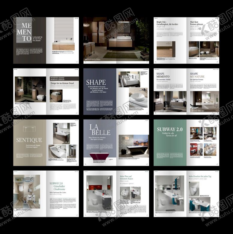 编号：75047411211742128282【酷图网】源文件下载-室内设计画册展示