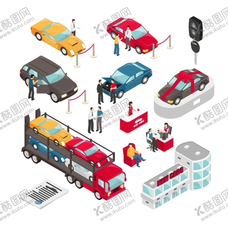编号：58092412011946521231【酷图网】源文件下载-立体车辆