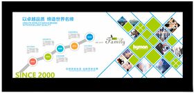 企业历程文化墙