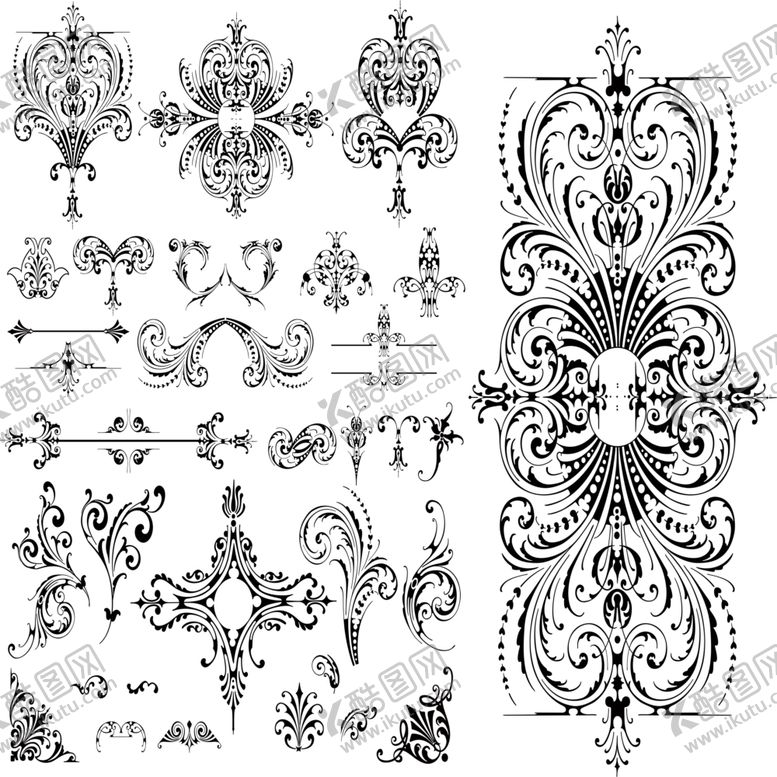 编号：80380410032143247397【酷图网】源文件下载-欧美图案