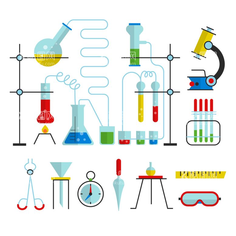 编号：51624709280531441230【酷图网】源文件下载-实验器材
