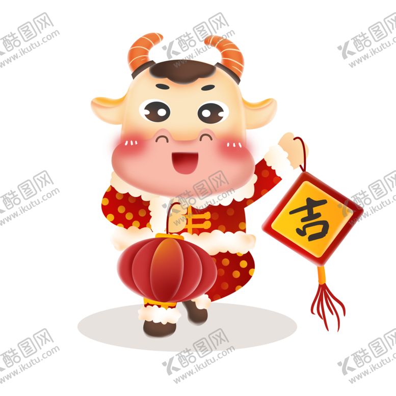 编号：34607205180150242198【酷图网】源文件下载-卡通牛形象