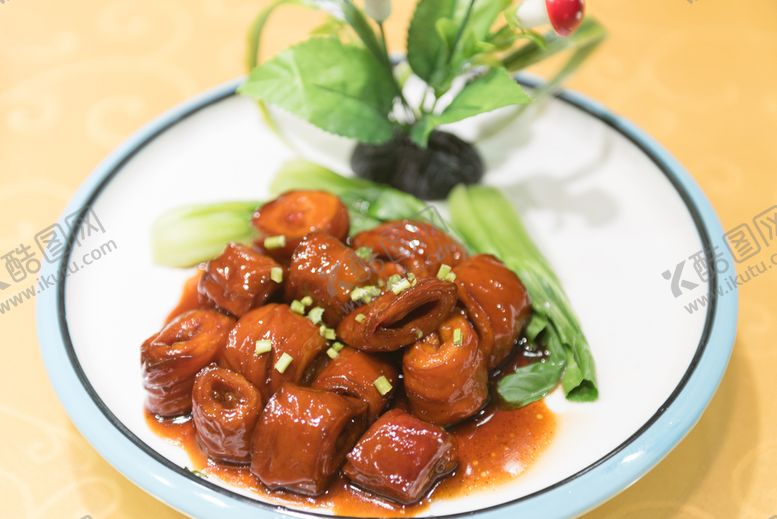 编号：12564709140654372074【酷图网】源文件下载-红烧肥肠美食红烧肥肠