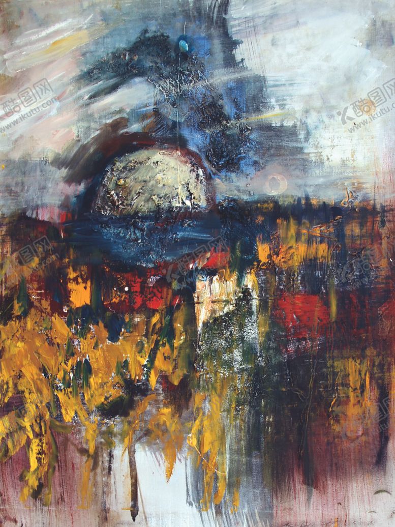 编号：34145609282006141648【酷图网】源文件下载-抽象油画