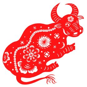 牛年剪纸