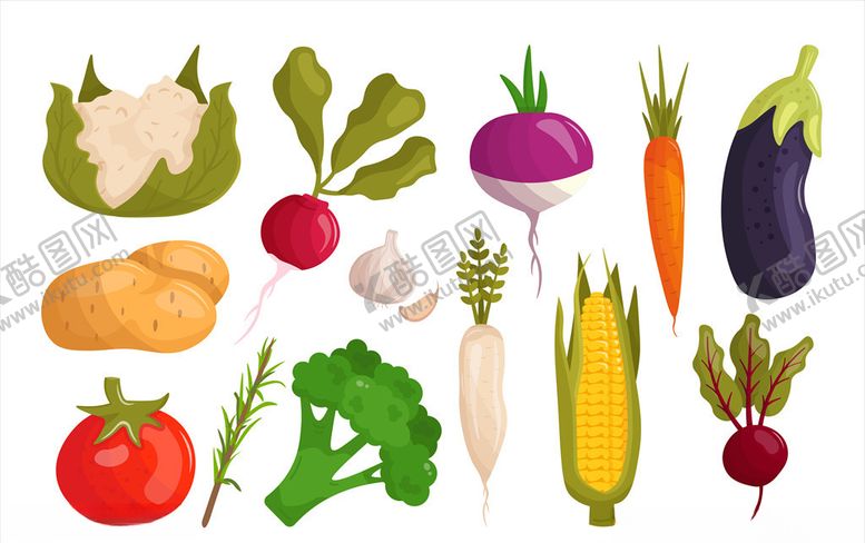 编号：78347609112138409070【酷图网】源文件下载-蔬菜