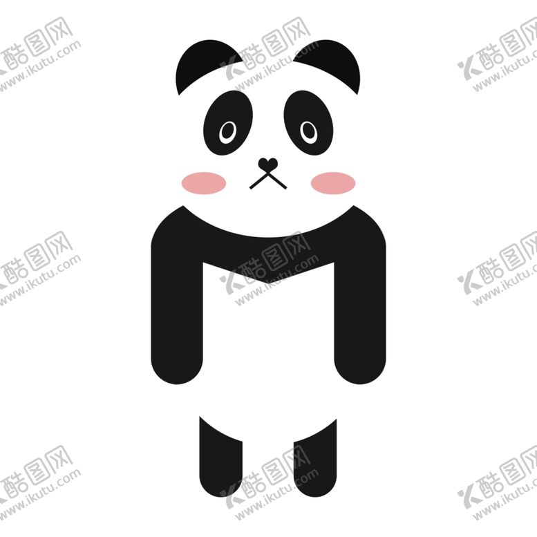 编号：76472007052014015739【酷图网】源文件下载-卡通熊猫