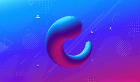 渐变科技海报