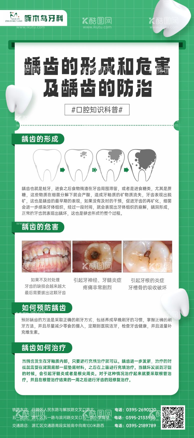 编号：89682211161622099348【酷图网】源文件下载-口腔科普易拉宝展架