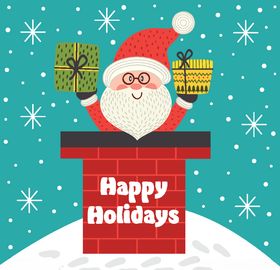 圣诞节创意卡通图案设计