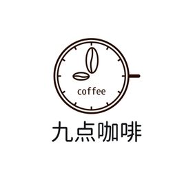 友好时光咖啡LOGO标志