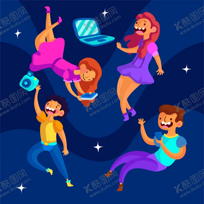 编号：79680109200054090456【酷图网】源文件下载-失重的人