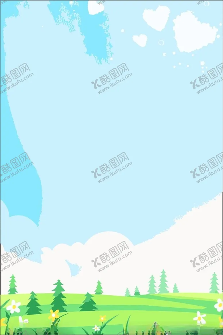 编号：73267702160743144104【酷图网】源文件下载-蓝天白云草地