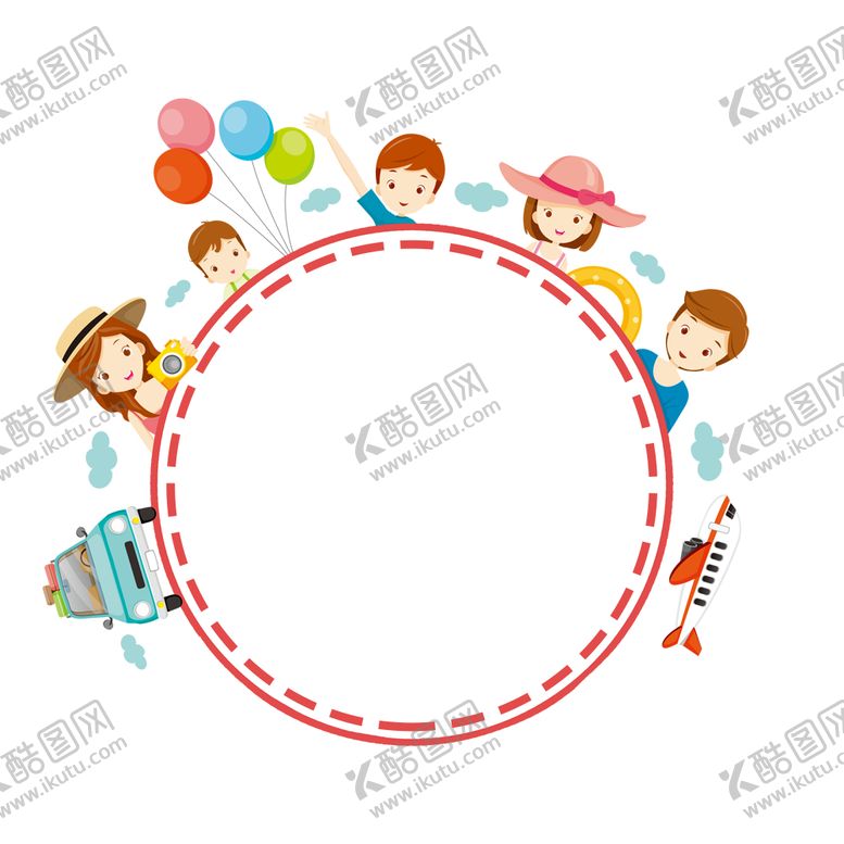 编号：60110509251436008348【酷图网】源文件下载-卡通边框卡通对话框