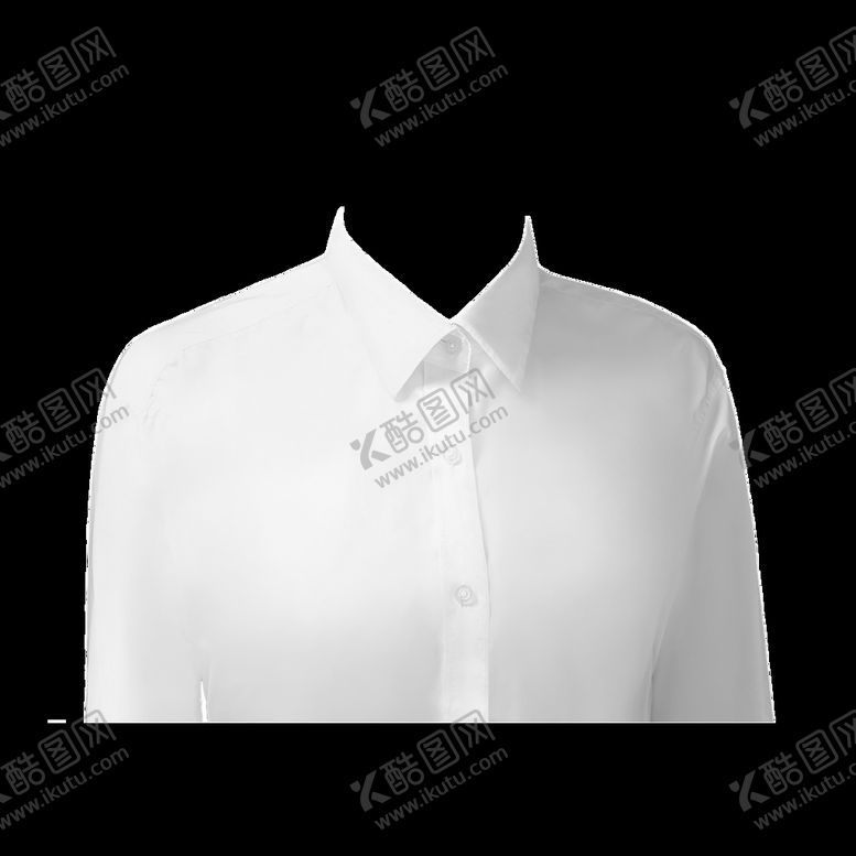 编号：85010110291132108756【酷图网】源文件下载-人物证件照白色衬衣
